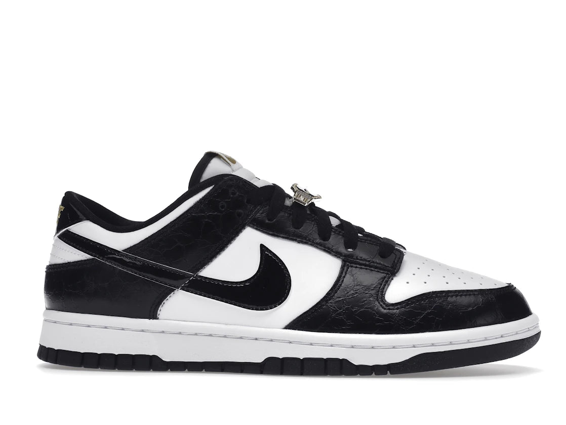 Nike Dunk Low SE World Champs Black White - 360 View 2