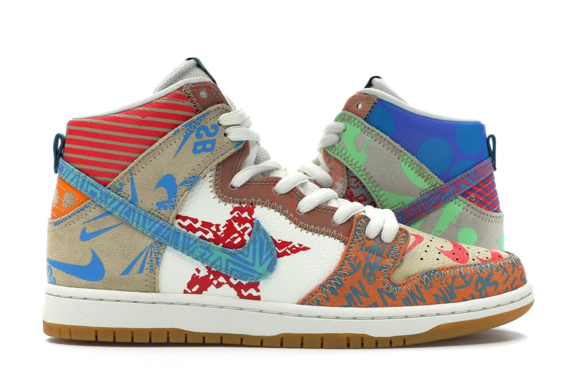 Nike SB Dunk High 'Thomas Cambell What The' – Sneakwear Pvt. Ltd