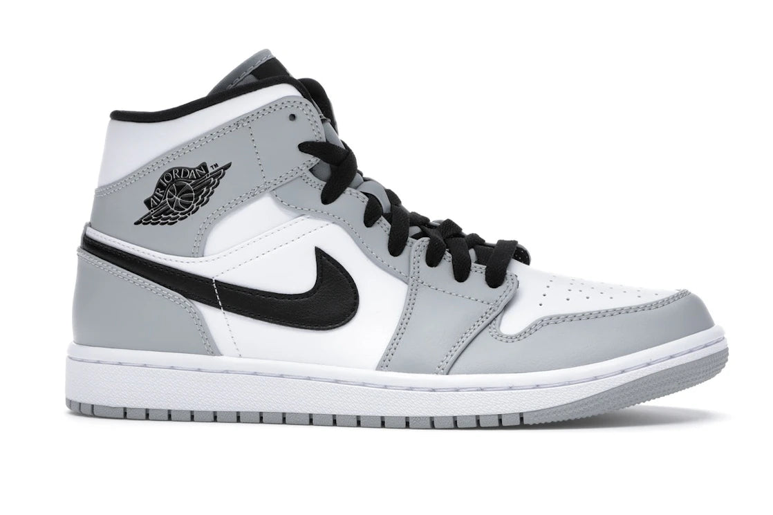 Jordan 1 Mid Light Smoke Grey - 360 View 2