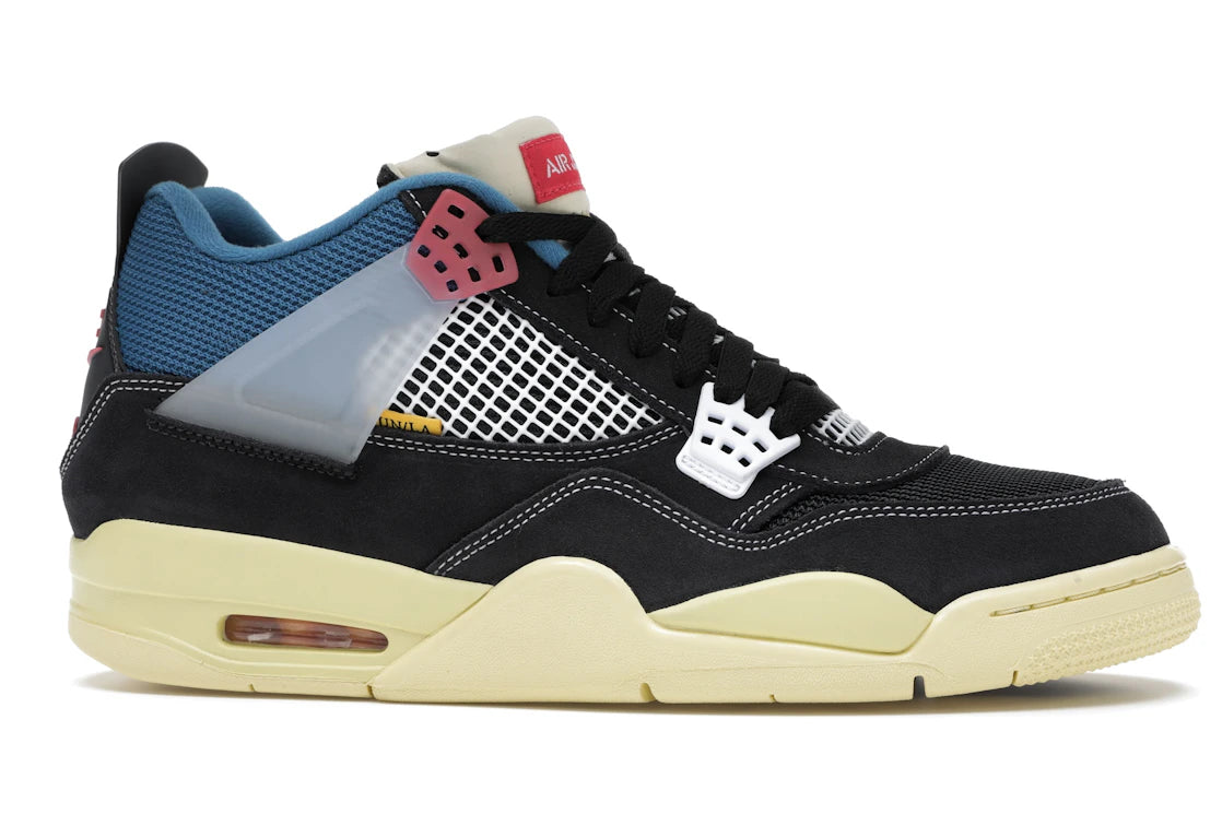 Jordan 4 Retro Union Off Noir - 360 View 2