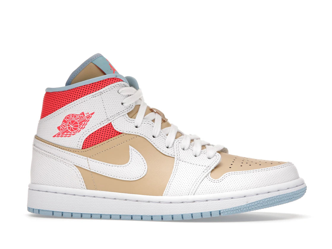 Jordan 1 Mid SE Sesame (Women's) - 360 View 2