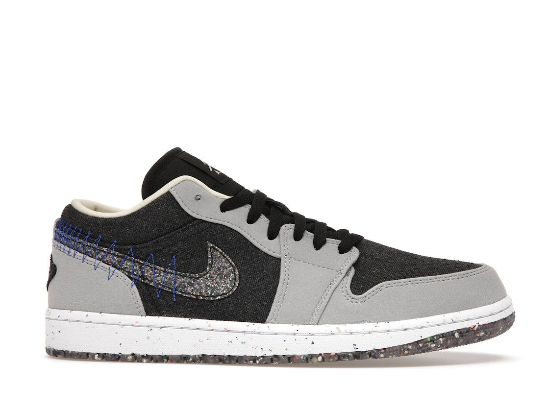 Jordan 1 Low SE Crater Black Grey - 360 View 2