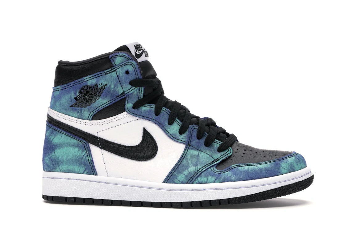 Jordan 1 Retro High Tie Dye (Women's) - 360 View 2