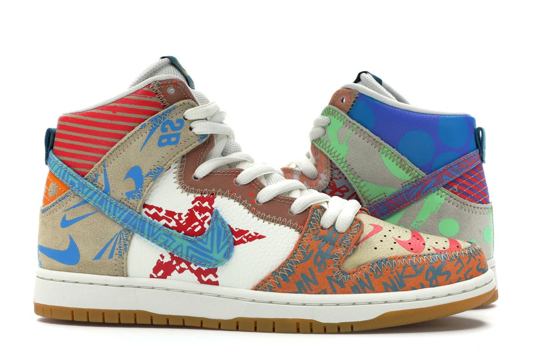 Nike SB Dunk High Thomas Campbell What the Dunk - 360 View 2