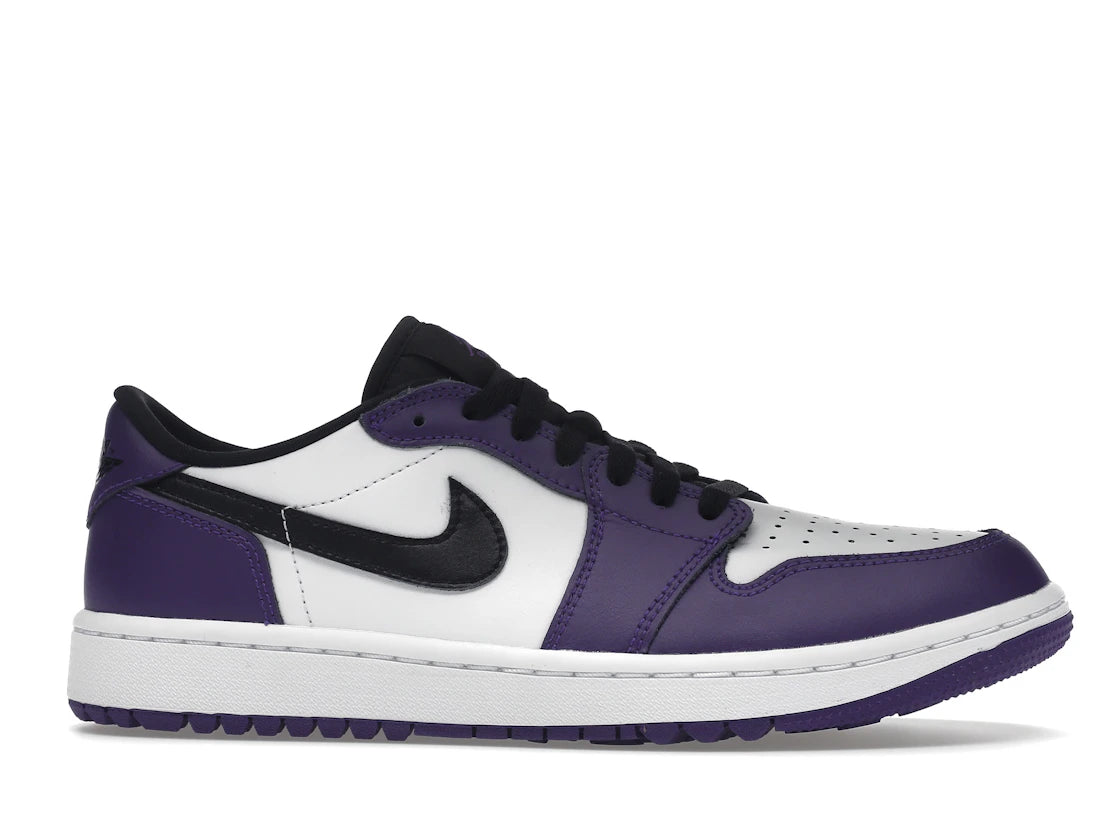 Jordan 1 Retro Low Golf Court Purple - 360 View 2