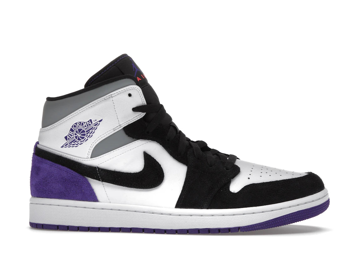 Jordan 1 Mid SE Purple - 360 View 2