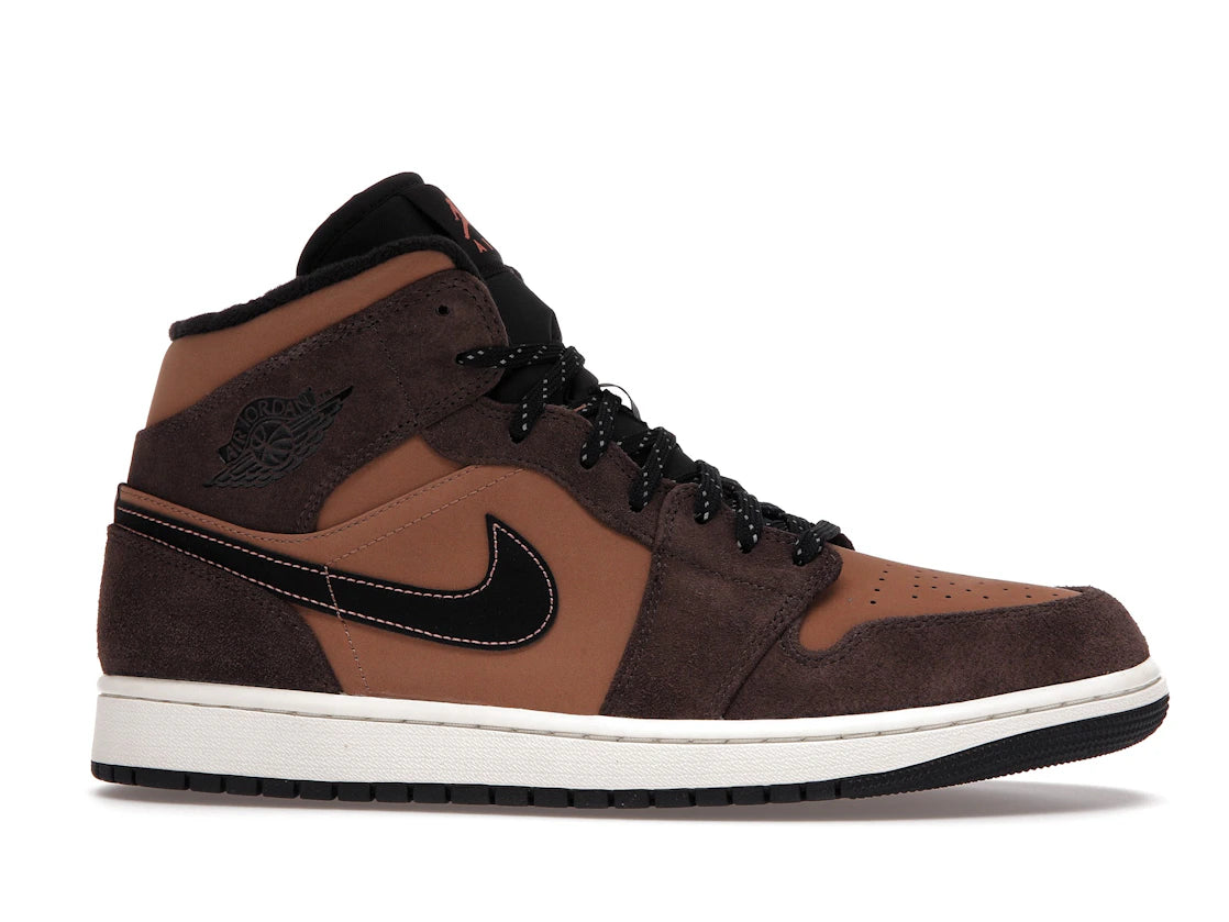 Jordan 1 Mid SE Dark Chocolate - 360 View 2