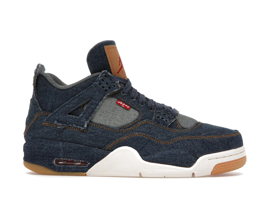 Jordan 4 Retro Levi's Denim (Tag with Levi's Logo) - 360 View 2