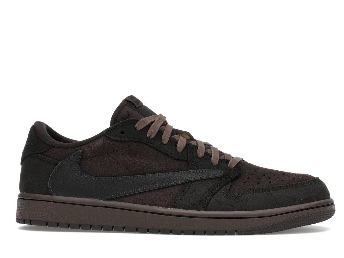 Jordan 1 Retro Low OG SP Travis Scott Velvet Brown - 360 View 2