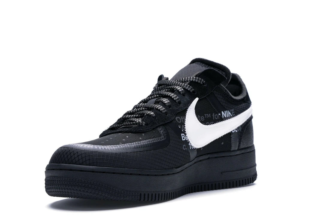 Nike Air Force 1 Low Off White Black – Sneakwear | India