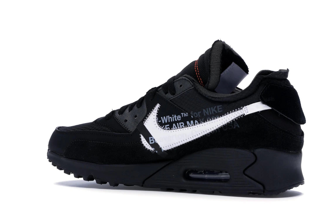 NIKE × off-white airmax90 30cm Nike x Off-White Air Max 90 'Black' – Sneakwear Pvt. Ltd