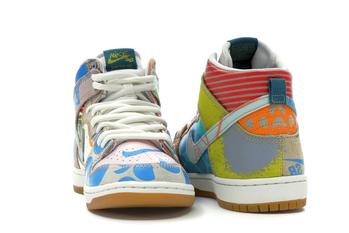 Nike SB Dunk High 'Thomas Cambell What The' – Sneakwear Pvt. Ltd