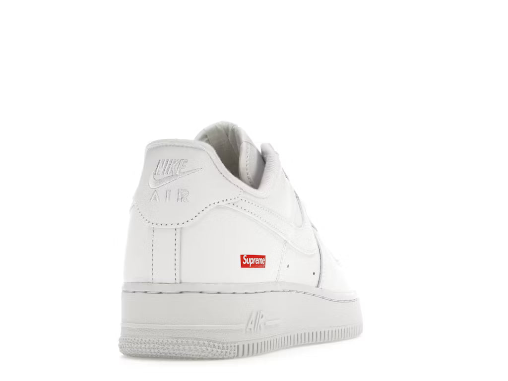 Nike Air Force 1 Low Supreme Box Logo White – Sneakwear | India