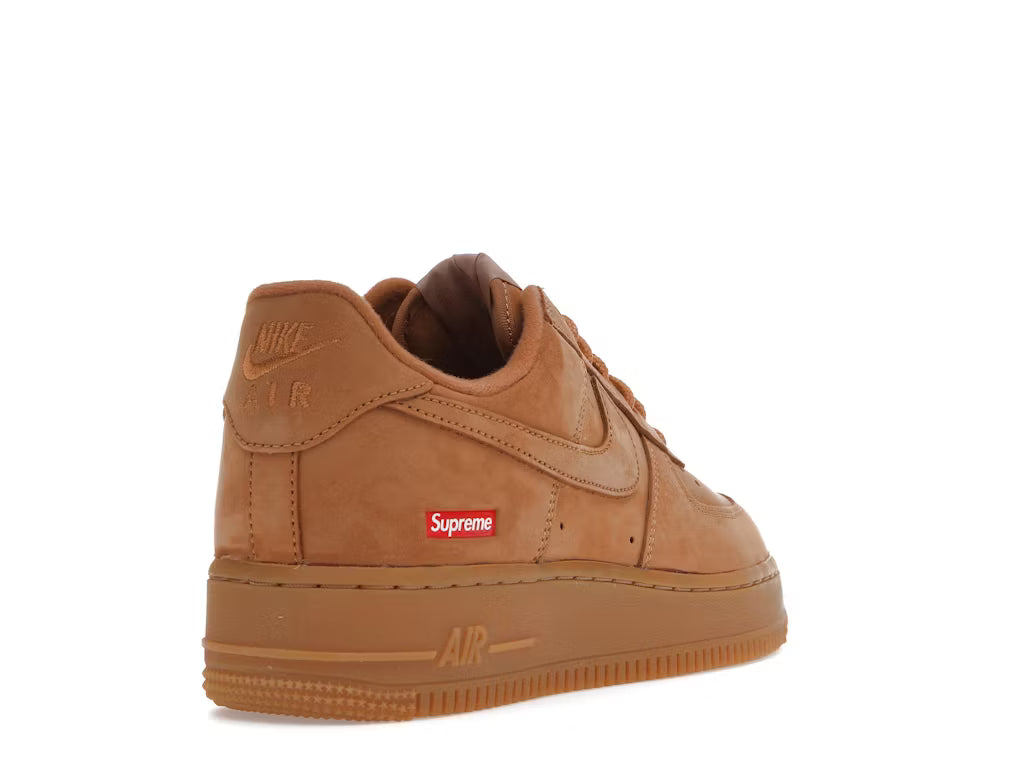 Nike AF1 Low Supreme Box Logo Wheat Flax – Sneakwear | India
