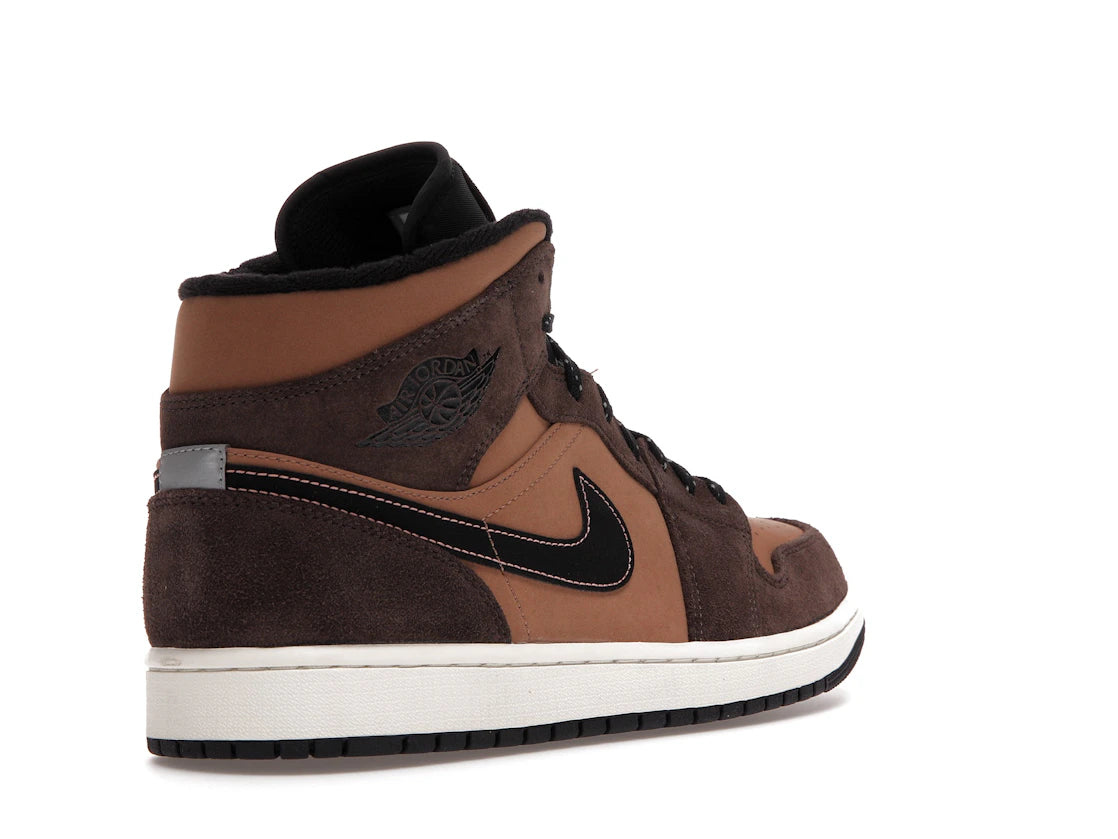 High Top Jordan Mid Brown Black Nike Air Jordan Mid 'Dark