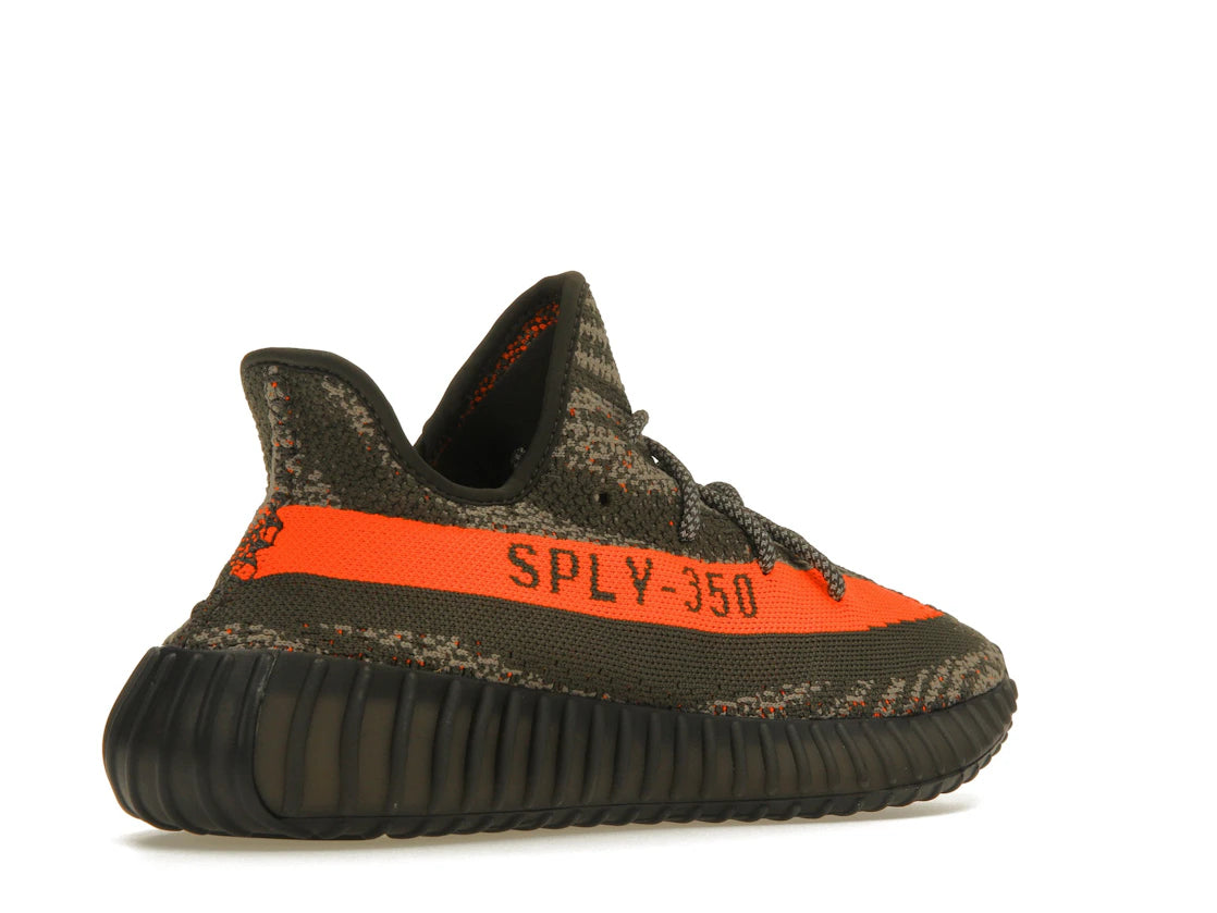 v2 beluga neon orange yeezy